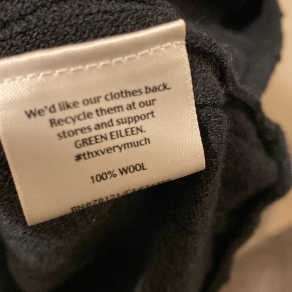 Eileen Fisher women’s small sweater dress - 100% wool - gray -great condition - Picture 3 of 6